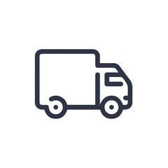 Truck icon symbol vector illustration

