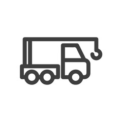 Truck icon symbol vector illustration

