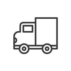 Truck icon symbol vector illustration