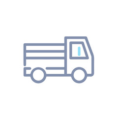 Truck icon symbol vector illustration