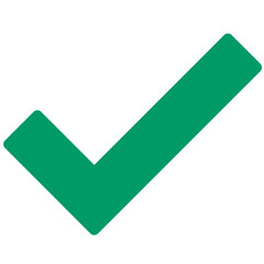 simple green check mark