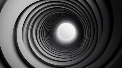 Abstract Infinity Mirror Effect for Modern Designs