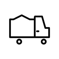Truck icon symbol vector illustration