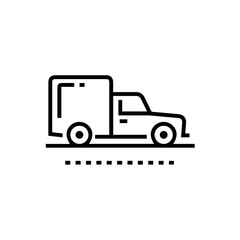 Truck icon symbol vector illustration