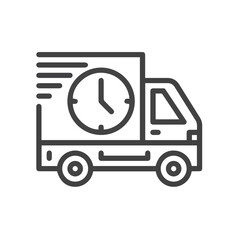 Truck icon symbol vector illustration