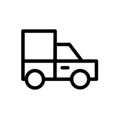 Truck icon symbol vector illustration