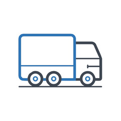 Truck icon symbol vector illustration