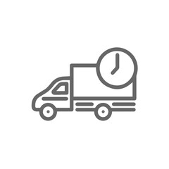 Truck icon symbol vector illustration