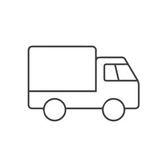 Truck icon symbol vector illustration