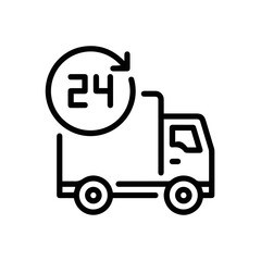 Truck icon symbol vector illustration