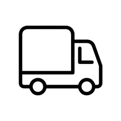 Truck icon symbol vector illustration