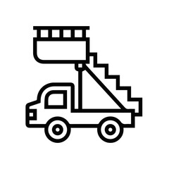 Truck icon symbol vector illustration