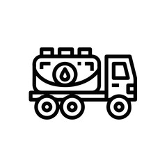 Truck icon symbol vector illustration
