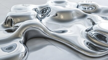 Abstract metal background