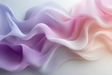 Obraz premium Softness in Motion: Pastel Hues Flowing Texture