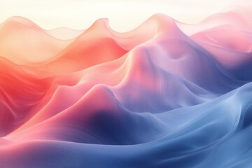 Obraz premium Calm Ripples: Abstract Gradient Pattern