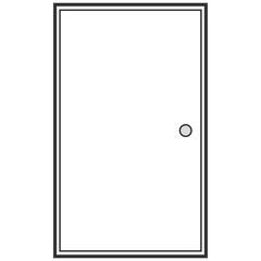 white door icon