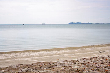 Beautiful Romodong Beach view on sunny day