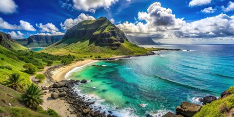 Discover the beauty of Makapu'u Beach Park, where lush landscapes, crystal-clear waters, dramatic cliffs, and peaceful waves create an idyllic outdoor paradise for adventure seekers.