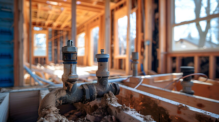 construction plumbing work