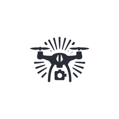 Fototapeta premium Drone Design Logo
