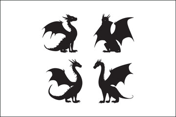 Dragon Silhouette Vector | Mythical Creature SVG | Fire-Breathing Dragon Clipart

Flying Dragon SVG | Fantasy Dragon Silhouette | Medieval Creature Vector

Dragon Head Silhouette SVG | Fierce Dragon V