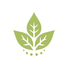 Leaves Logo Design Vector