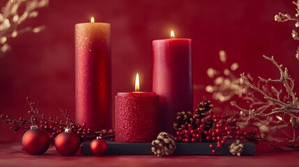 クリスマスキャンドル