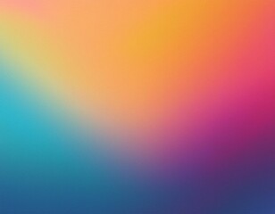 Obraz premium Minimalist and clean colorful gradient background, perfect for backgrounds or wallpapers