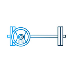 Dumbbell icon template