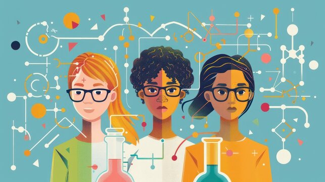 STEM initiatives breaking down gender barriers in fields like mathematics and engineering.