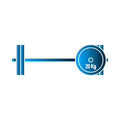 Dumbbell icon template
