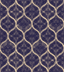 seamless abstract pattern digital illustration wrapping paper with graphic chaotic oriental hand drown colorful elements watercolor paint snowflakes fabric design print winter style