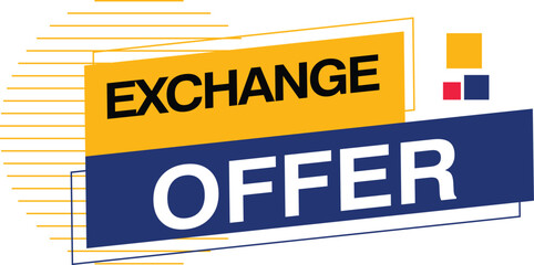 Fototapeta premium flash exchange offer background for business marketing Deal Discount flash latest new trend amazing 