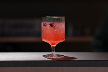 赤いカクテル　かわいい　おしゃれ