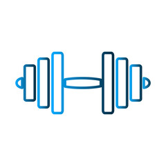 Dumbbell icon template