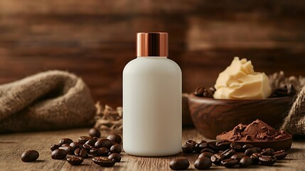 Coffee Body Scrub with Cocoa and Shea Butter