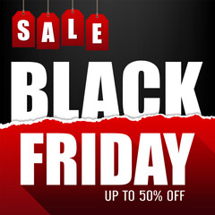 Flyer black friday promotions template