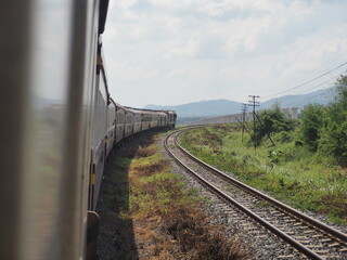 railway in the countryside