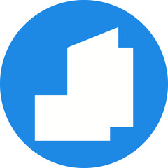 Happy birthday single vector icon