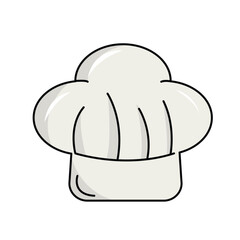 chef hat with spoon, chef hat icon, chef hat