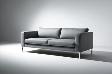 white sofa in a room