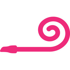 Happy birthday single vector icon