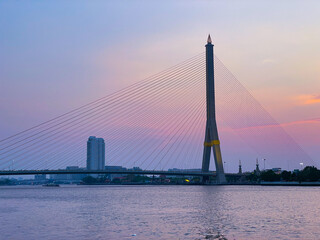 bridge over the river