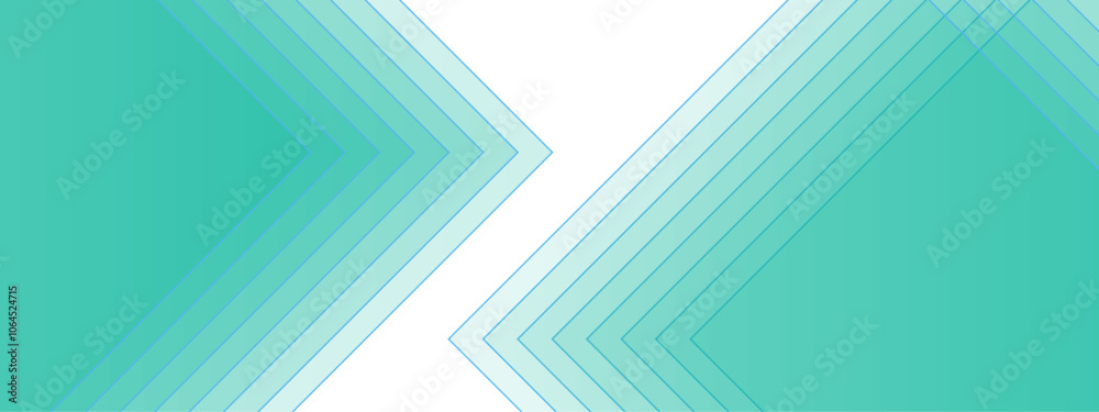 Poster Abstract Linear Geometric Pattern in Light Blue. Stripes background design with layers of Geometric shapes. line elegant colorful striped diagonal line technology concept