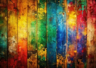 Multi-Color Rustic Texture Background for Antique Posters and Colorful Wall Decoration Design