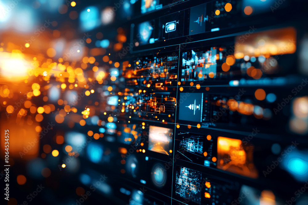 Poster ai-enhanced video editing software creating dynamic transitions and effects automatically, ai video 