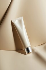 A minimalist aesthetic skincare tubelies product