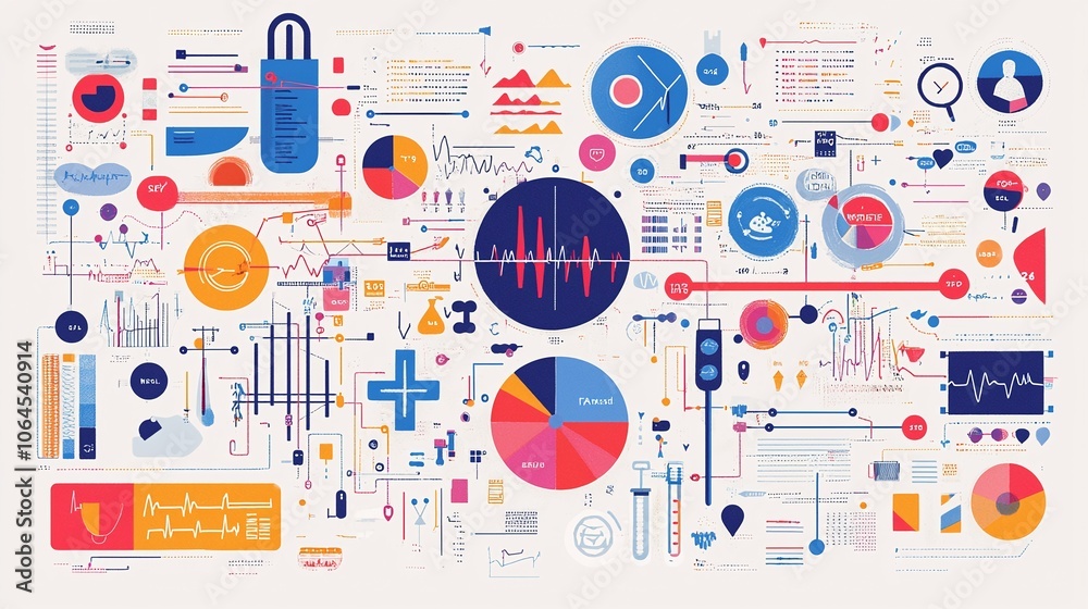Poster Explore key factors contributing to health through engaging digital visualizations and data representation