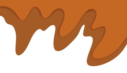 Minimal style flowing water waves